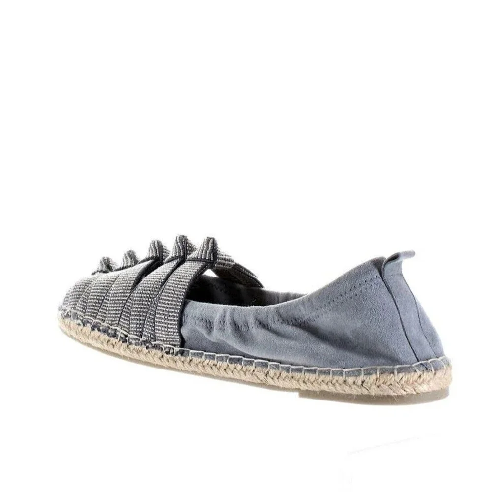 Cecelia New York Candice Blue Jeans Slip On  Casual Loafers Women's Size 8.5 NIB